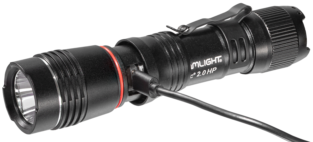 Streamlight ProTac 2.0 HP Flashlight 100/550/2000 Lumens White LED - Black Anodized