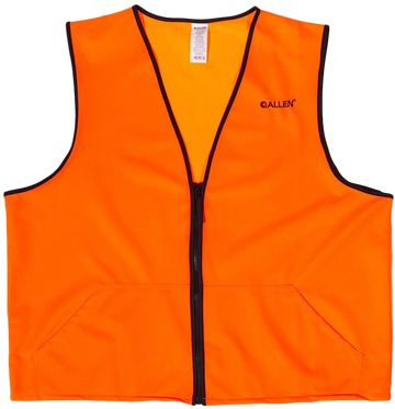 Allen 15768 Deluxe Hunting Vest XL Blaze Orange Polyester