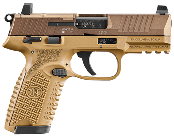 FN 502 MRD 22 LR 4" 10+1 FDE Semi-Auto Pistol - 2x 10-Rd Mags