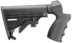 Aim Sports APGSM500 12 Gauge 6-Position Collapsible Pistol Grip Shotgun Stock for Mossberg 500 Black