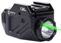 Viridian C5L with SAFECharge C Series Black 650 Lumens White/Green Laser - Universal Glock/Sig Sauer/S&W