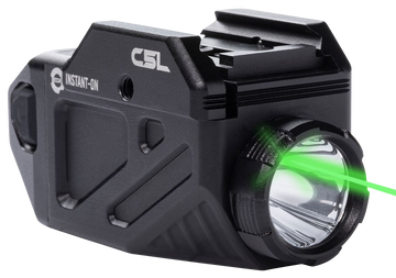 Viridian C5L with SAFECharge C Series Black 650 Lumens White/Green Laser - Universal Glock/Sig Sauer/S&W