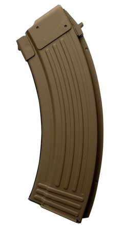 Global Ordnance AK-47 7.62x39mm 30rd Steel Magazine - Flat Dark Earth