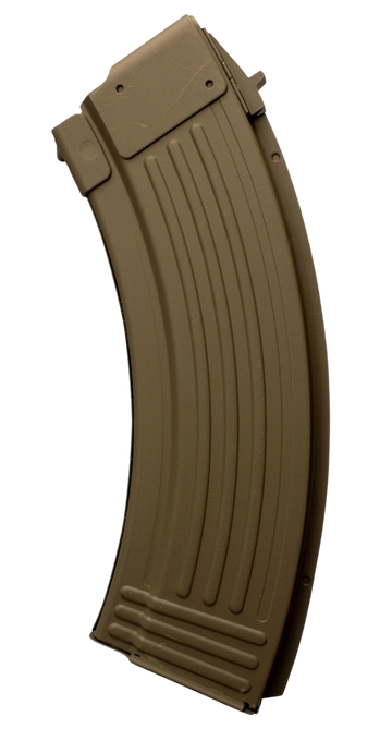 Global Ordnance AK-47 7.62x39mm 30rd Steel Magazine - Flat Dark Earth