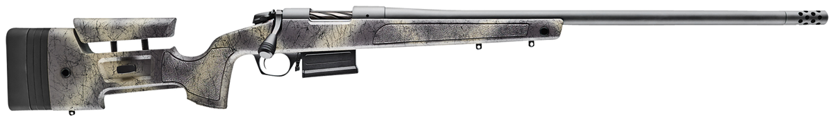 Bergara Rifles B-14 HMR Carbon Wilderness 300 Win Mag 24" 5+1 Bolt-Action Rifle - Woodland Camo Mini-Chassis