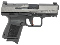 Canik TP9 Elite Subcompact 9mm Luger 3.60" 12+1 Semi-Auto Pistol - Tungsten Gray Cerakote