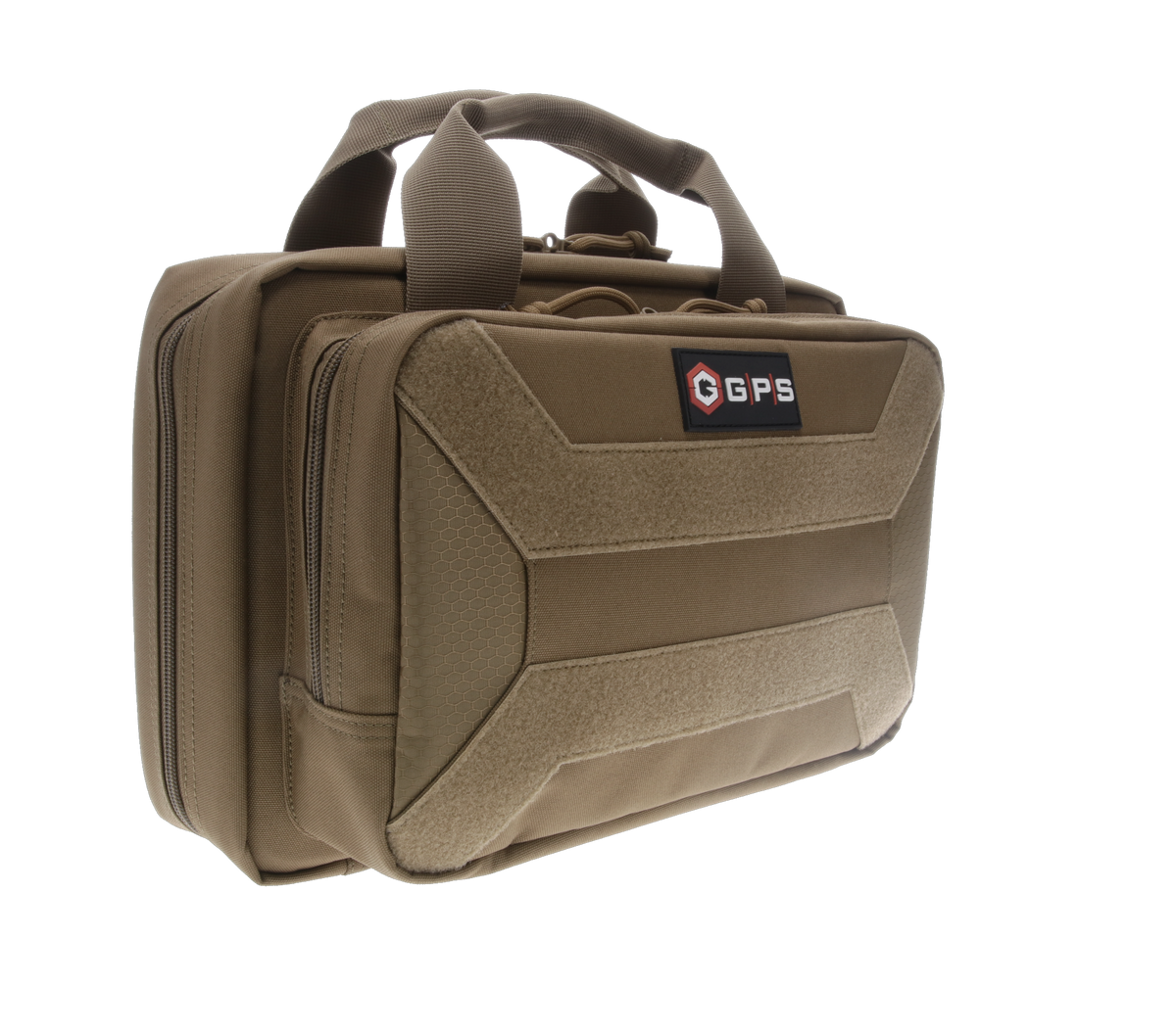 G*Outdoors GPS PC15FDE Pistol Case Flat Dark Earth 600D Polyester - Holds 1 Handgun