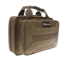 G*Outdoors GPS PC15FDE Pistol Case Flat Dark Earth 600D Polyester - Holds 1 Handgun