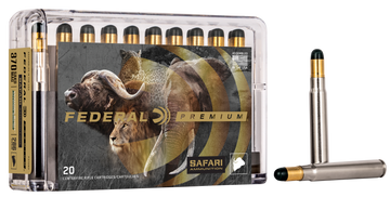 Federal P370WH Premium Safari Cape-Shok 370SakoMag 286gr Woodleigh Hydro Solid 20 Per Box/10 Case