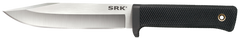 Cold Steel SRK 6" Fixed Clip Point Plain CPM-3V Steel Black Kray-Ex Handle