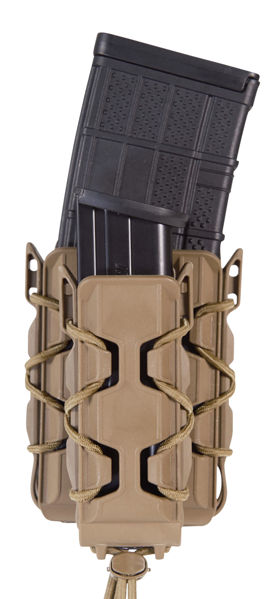 High Speed Gear 16DD01CB TACO V2 Double Decker Polymer Mag Pouch Coyote Brown Belt Clip