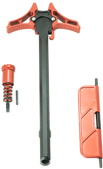 Timber Creek Outdoors Enforcer AR-15 Upper Parts Kit - Red Anodized Aluminum
