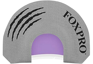 Foxpro Raccoon Diaphragm Predator Mouth Call - Triple Reed - Gray
