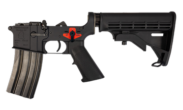 Franklin Armory BFSIII M4 7075-T6 Aluminum Black Hardcoat Anodized Multi-Cal Lower Receiver w/ Binary Trigger