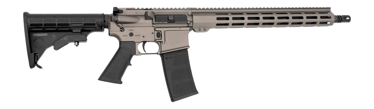 Andro Corp Industries Bravo 5.56 NATO 16" 30+1 Semi-Auto Rifle - Tungsten