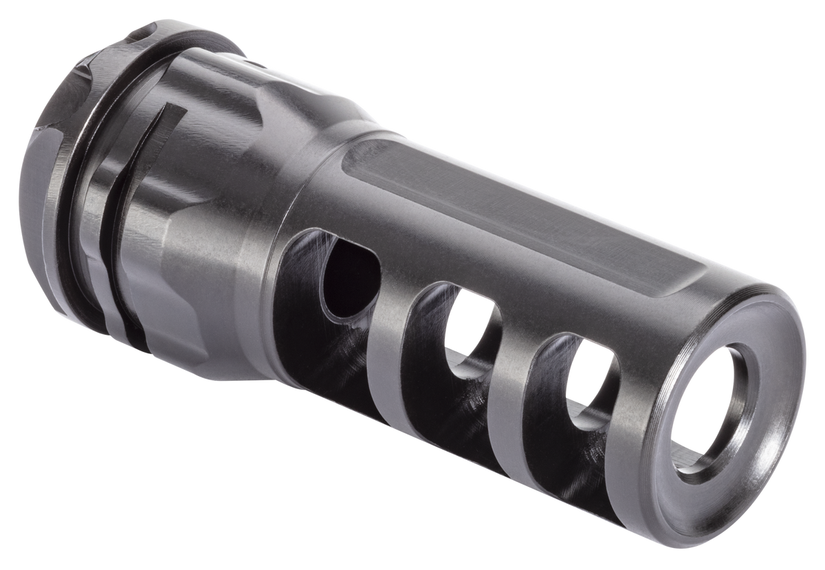 Gemtech 7.62 ETM Muzzle Brake 5/8x24 3-Port 2.37 in Black