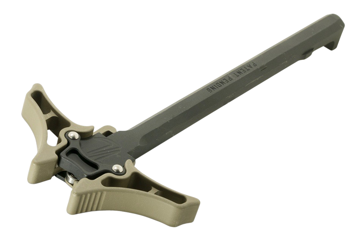 Timber Creek Outdoors Enforcer Ambidextrous Charging Handle AR-Platform Flat Dark Earth Cerakote Aluminum