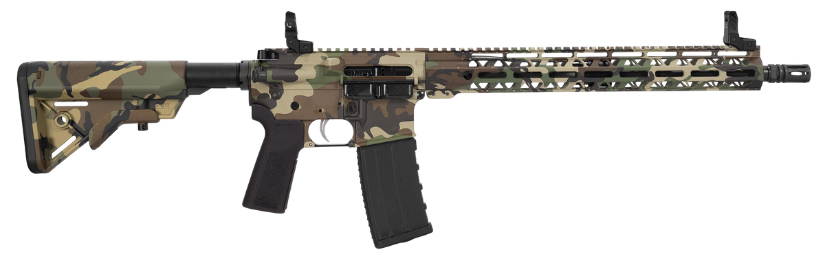 Hi-Point HP-15R 5.56x45mm NATO 16" 30+1 Semi-Auto Rifle - M81 Woodland Camo