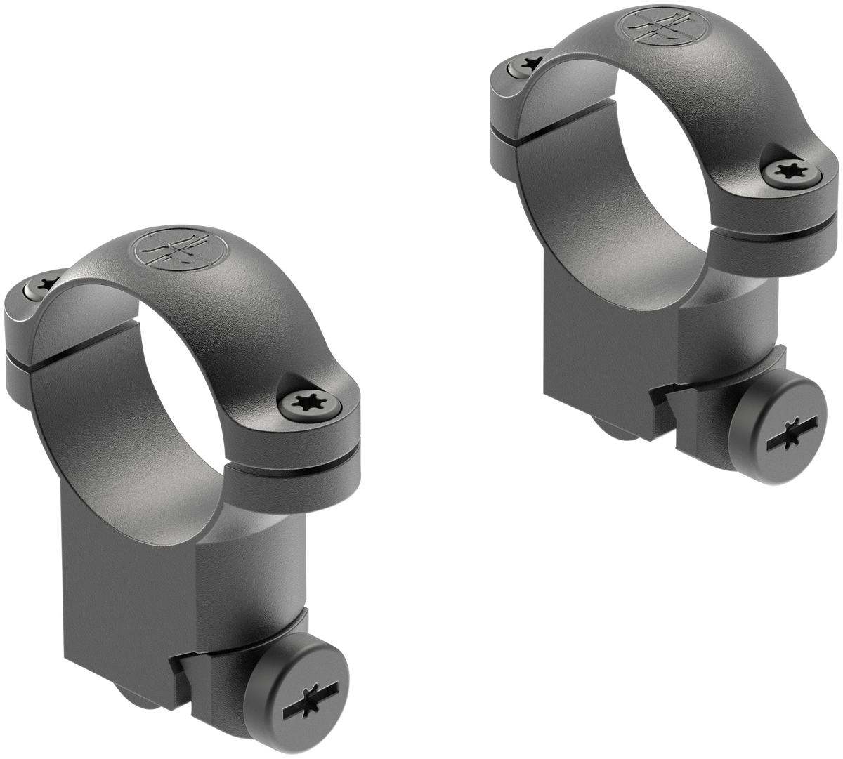 Leupold 49952 Ringmounts 1" High Matte Black - Ruger M77