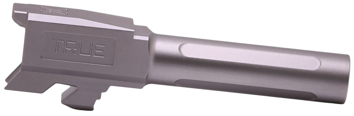 True Precision TPG43BX Glock 43/43X 9mm Luger 3.40" Fluted Drop-In Barrel - Satin Stainless