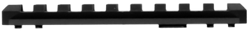 Aim Sports MLRS2 9-Slot Picatinny M-LOK Rail Section - Black Anodized