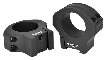 Warne HyperLite 30mm Tube Medium Matte Black Scope Rings - Fits Tikka