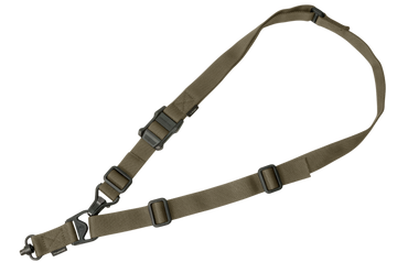 Magpul MAG515-RGR MS3 Single QD Sling GEN2 Ranger Green 1.25" Nylon 48-60" Adjustable One-Two Point Rifle