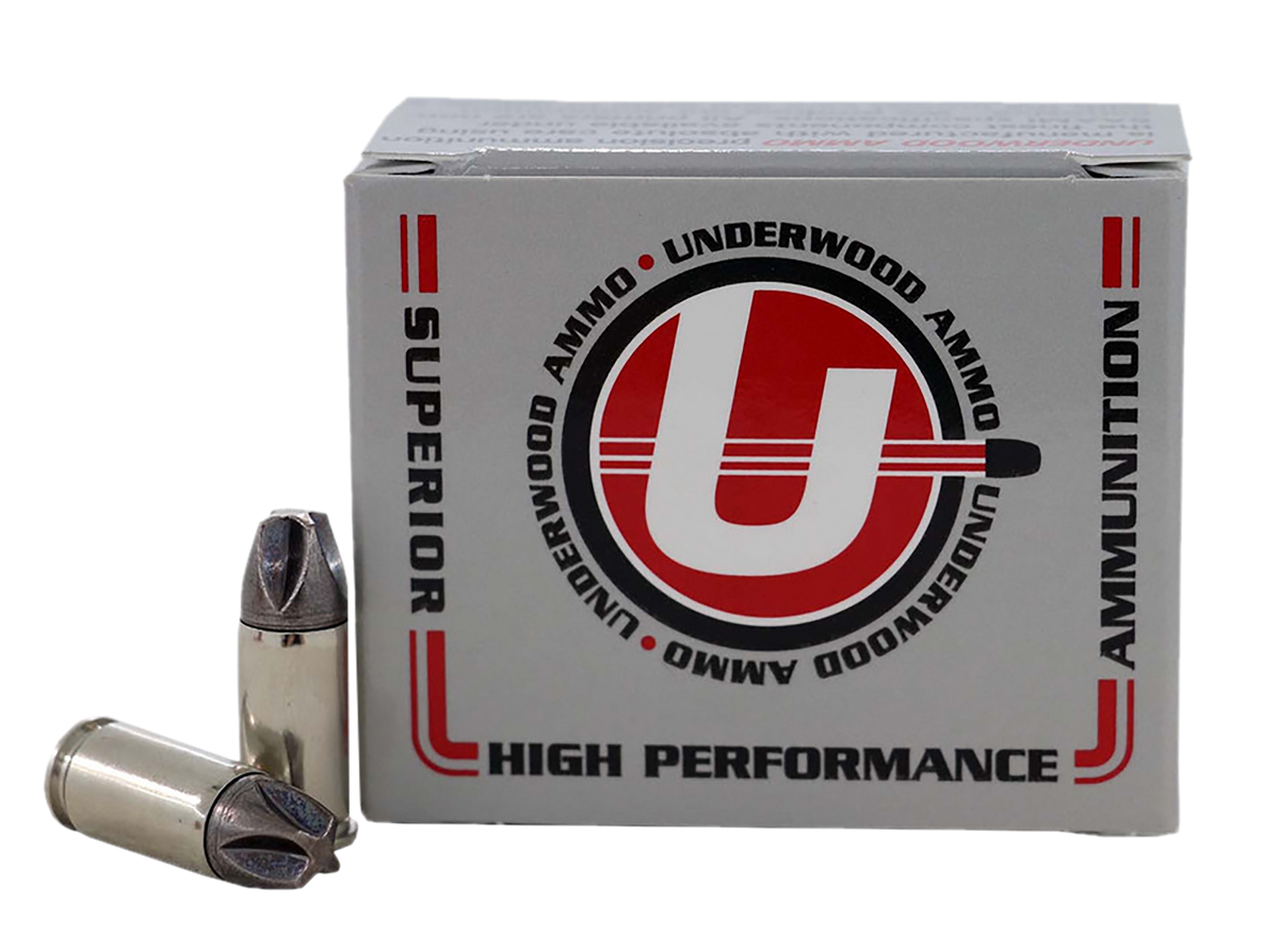 Underwood Ammo Xtreme Defender Platinum Edition 9mm Luger +P 68gr Solid Monolithic - Box or Case