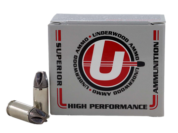 Underwood Ammo Xtreme Defender Platinum Edition 9mm Luger +P 68gr Solid Monolithic - Box or Case