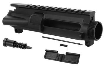 TacFire UP01C AR-15 5.56x45mm NATO 7075-T6 Aluminum Black Anodized Stripped Upper Receiver