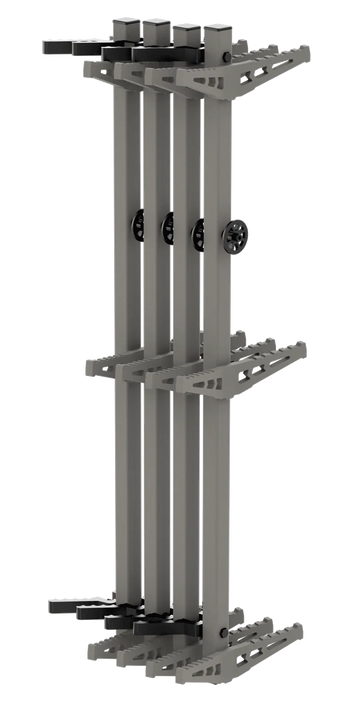 Novix Double-Step Climbing Sticks 32" Aluminum 4-Pack - Classic