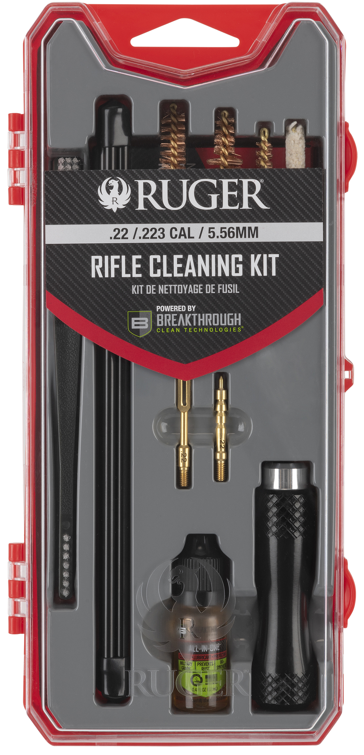 Allen 27879 BCT Rifle Cleaning Kit 22/223/5.56mm Multi-Color