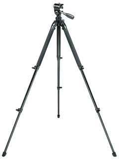 Bushnell Advanced Tripod 60" 3-Way Pan Head Black Aluminum