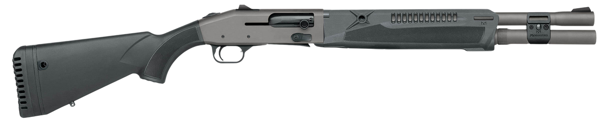 Mossberg 940 Pro 12 Gauge 18.5" 7+1 Semi-Auto Tactical Shotgun - Tungsten Gray Cerakote
