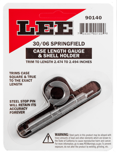 Lee Precision 90140 Case Length Gauge 30-06 Springfield w/ Shell Holder