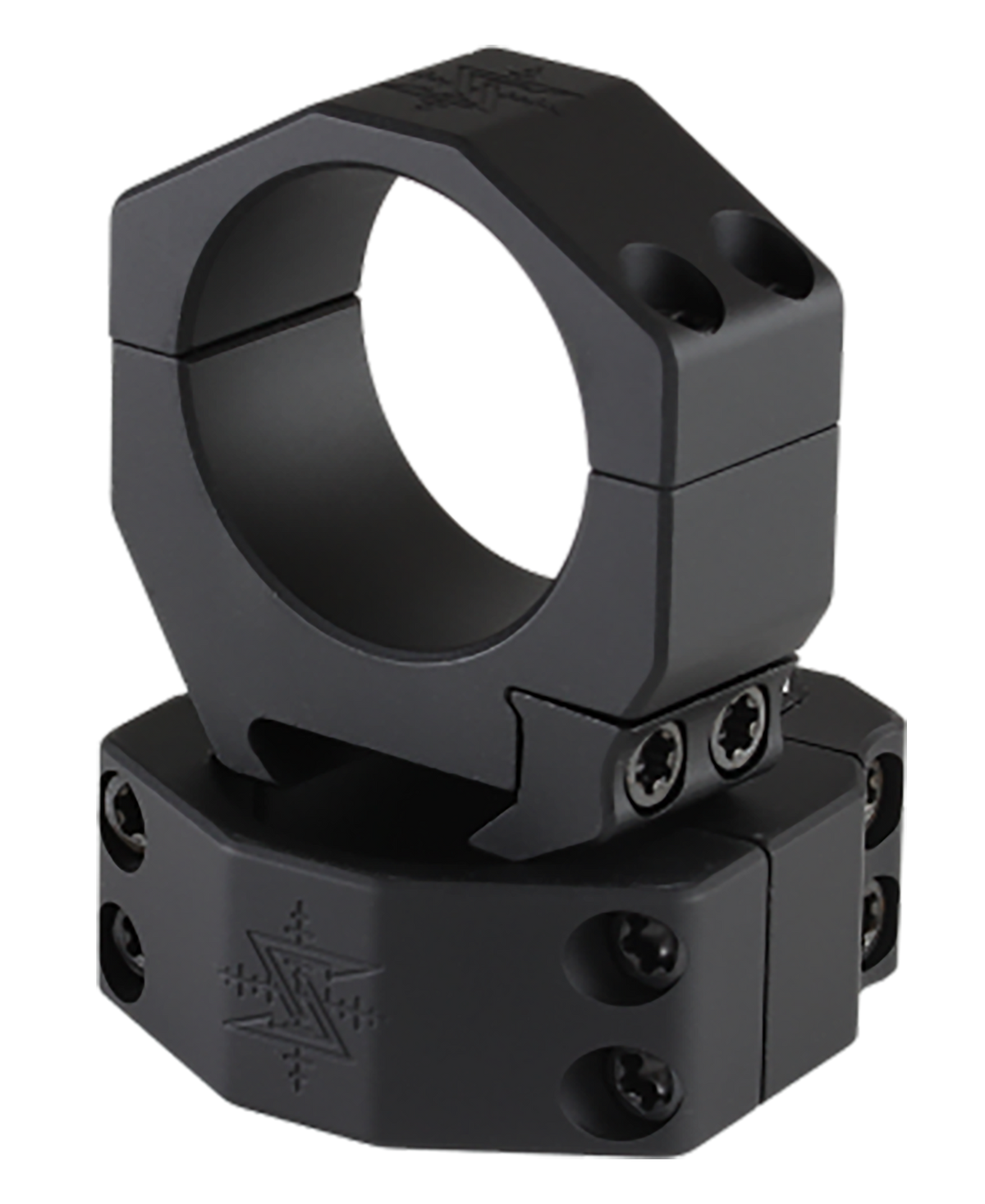 Seekins Precision Scope Rings 35mm .95" Low Matte Black Picatinny