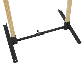 Birchwood Casey 49018 Adjustable Target Stand 13-25in Black Metal