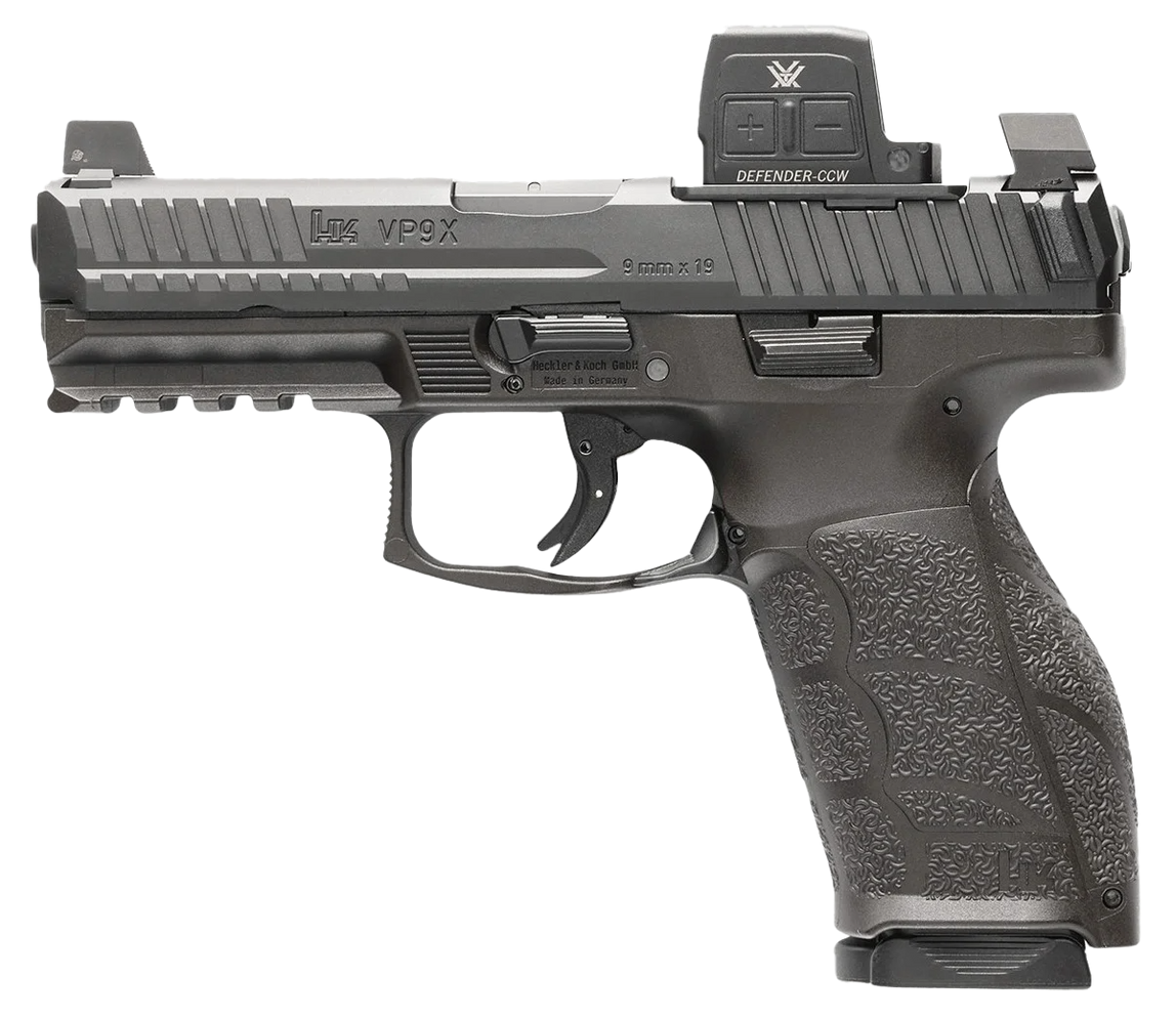 HK VP9A1 X 9mm Luger 4.09" 10+1 Semi-Auto Pistol w/Vortex CCW
