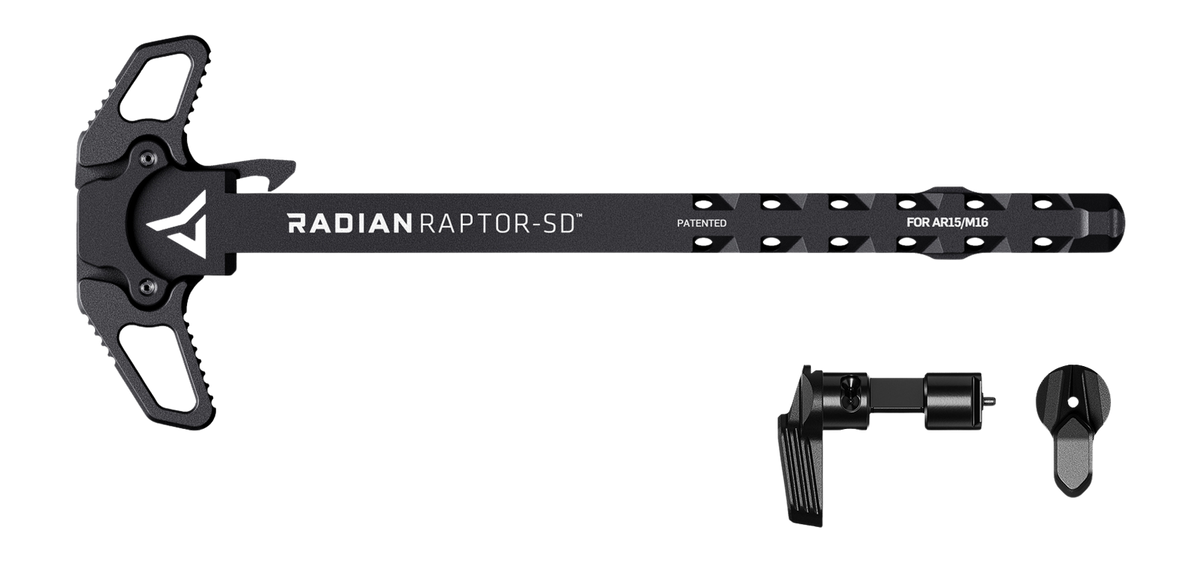 Radian Weapons Raptor-SD/Talon 45/90 5.56mm AR-15 Charging Handle Combo - Black