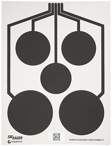 Sig Sauer T300 Multi-Zone Replacement Hanging Target - Black/White