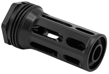 Huxwrx Flash Hider-QD 7.62mm M14x1 LH 2.30" Black Muzzle Device