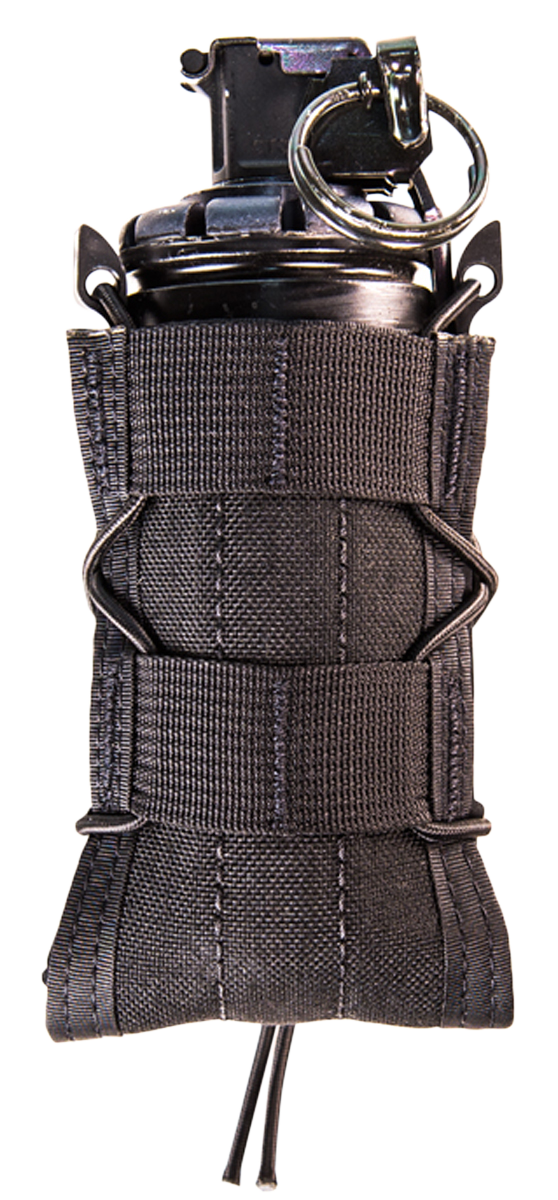 High Speed Gear 13TA10BK TACO Single Rifle Magazine Pouch Black Nylon Belt Mount
