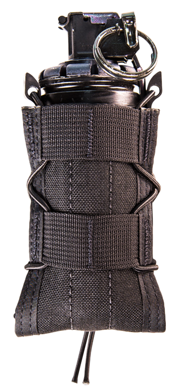 High Speed Gear 13TA10BK TACO Single Rifle Magazine Pouch Black Nylon Belt Mount