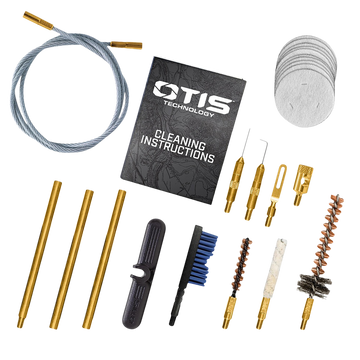 Otis Patriot .223 Rem/5.56 NATO 15-Piece Rifle Cleaning Kit - Yellow Plastic Box