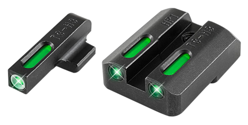 TruGlo TFX Day/Night Sights for HK P30 - Green Tritium & Fiber Optic 3-Dot Set
