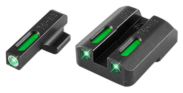 TruGlo TFX Day/Night Sights for HK P30 - Green Tritium & Fiber Optic 3-Dot Set