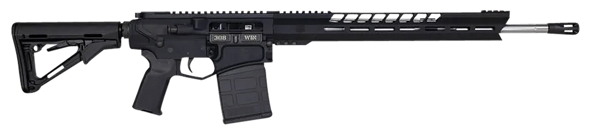 Diamondback DB10 308 Win 18" 20+1 Semi-Auto Rifle - Black/Gold Lower