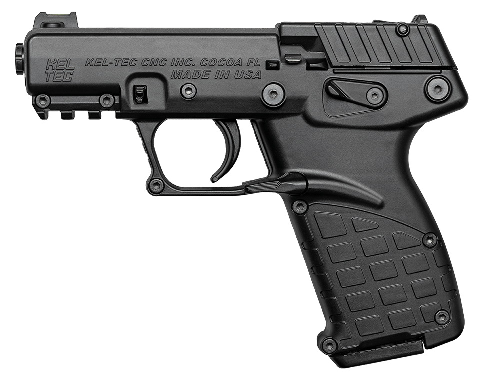Kel-Tec P17 Compact Frame 22 LR 10+1 3.80" Black Semi-Auto Pistol
