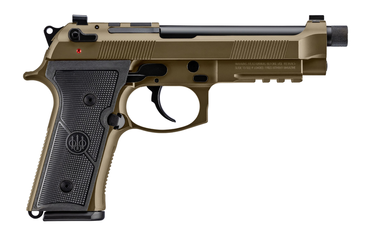 Beretta M9A4 Overlanding 9mm Luger 5.10" 10+1 DA/SA Pistol - Nomad Bronze Cerakote