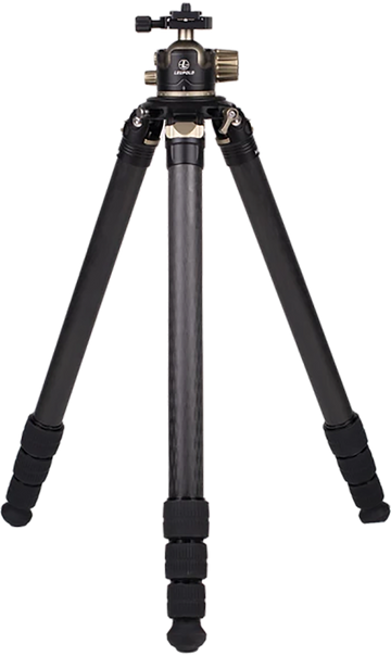 Leupold Mark 5 CF-455 Carbon Fiber Tripod Kit - 74in 55-lb Capacity